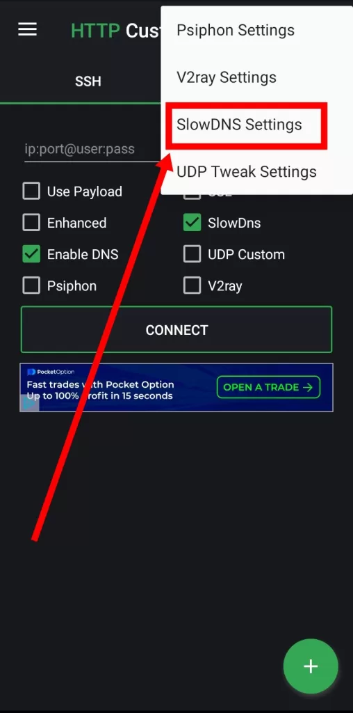 HTTP Custom VPN with Slow DNS